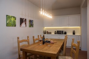Open plan dinning room
