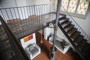 Double height lounge