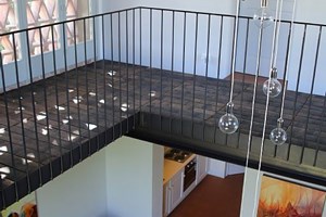 Floors made from old wine barrels